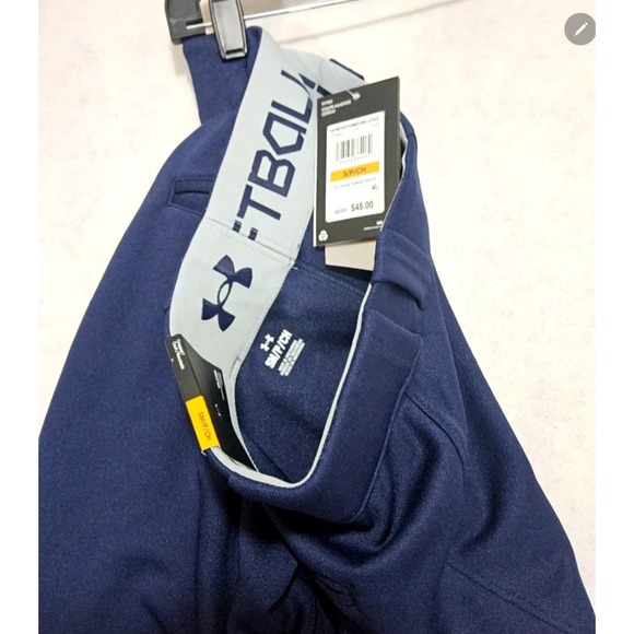 Under Armour Softball Pants Womans Sz S NewVanish 3/4 Kickers Navy Short Calf - Picture 5 of 5